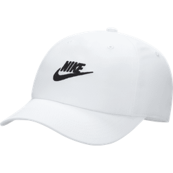 Nike Kid's Club Unstructured Futura Wash Cap - White/Black