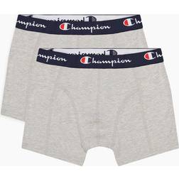 Champion Retroshorts För Män - Ljusgrå Fläckig