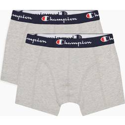 Champion herren boxershorts 2-pack u20001 em006 oymg hellgrau