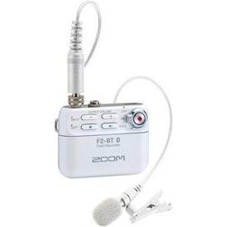 Zoom F2-BT White Recorder with Lavalier Microphone