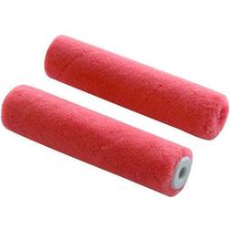 Nespoli Lackierwalzen RedFibre mit Antihaftbeschichtung 2 Stück, 10 cm, 4 mm