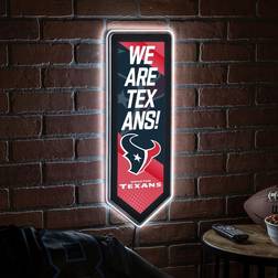 Evergreen Houston Texans LED Wall Pennant