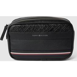 Tommy Hilfiger Kosmetiktasche Th Central Washbag Pu AM0AM11262 Schwarz