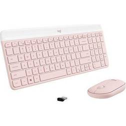 Logitech MK470 Slim Combo Trådlöst Tangentbord Mus Set
