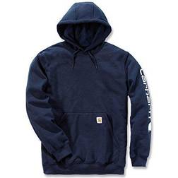 Carhartt Logo Kapuzenpullover - Dunkelblau