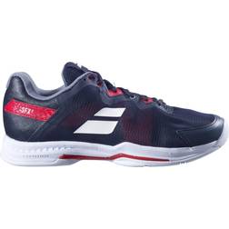 Babolat SFX3 Men's Tennis Shoes Black/Poppy Red