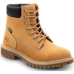 Timberland PRO 6" Direct Attach Women's Width Wheat Steel Toe Non-Slip Leather Boot STMA1X7R