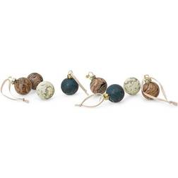 Ferm Living Marble Baubles Christbaumkugel Weihnachtsbaumschmuck