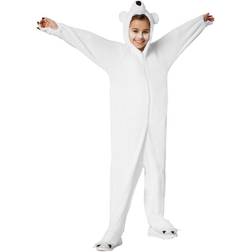 tectake Kid's Polar Bear Costume White