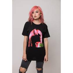 Billie Eilish Neon Shadow Pink Fashion T Shirt