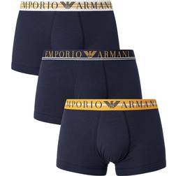 Emporio Armani Herrkalsonger 3-pack Marin/marin/marin