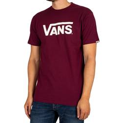 Vans Classic t-shirt BURGUNDY/MARSHMALLOW Herr