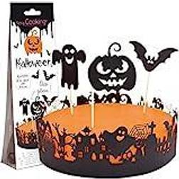 ScrapCooking wrapper & cake topper Halloween Tårtdekoration