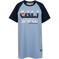 Superdry Cali Surf Raglan Tshirt Dress - Blue