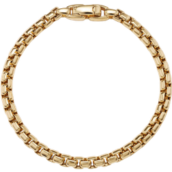 David Yurman Box Chain Bracelet - Gold