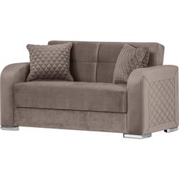 Orlando Brown Sofa 228cm 3Stk.