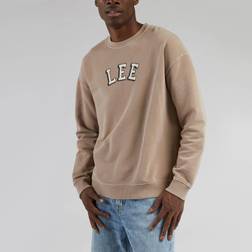 Lee Jeans Applique Crew Tröjor Umber