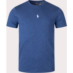 Polo Ralph Lauren Mens Moss Agate Logo-embroidered Custom Slim-fit Cotton-jersey T-shirt