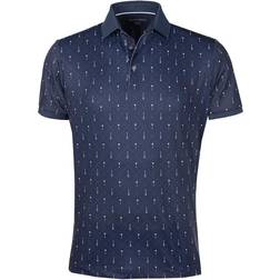 Galvin Green Manolo Ventil8 Polo Shirt Navy/White