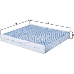 Mahle Pollen Cabin air filter activated