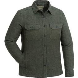 Pinewood Värnamo Overshirt Dam Mörkgrön