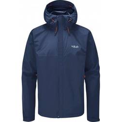 Rab Men's Downpour Eco Waterproof Jacket - Deep Ink