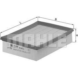 Mahle LX 598 Luftfilter