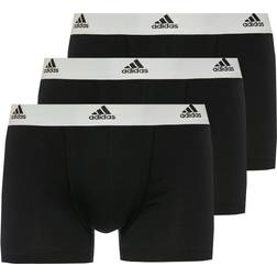 adidas Active Flex Cotton Boxer Shorts - Black Pattern