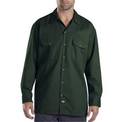 Dickies Camicia a maniche lunghe uomo - Verde (Hunter Green)