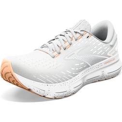 Brooks Glycerin Womens White/Grey/Peach