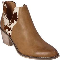 Pierre Dumas Women's West Bootie Beige Cow