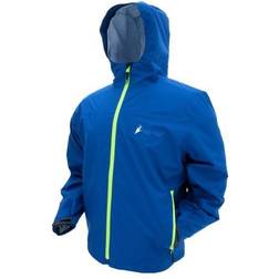 Frogg Toggs Java Toadz Rain Jacket for Men Navy/Lime Green