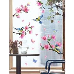 Shein Flower & Bird Window Film