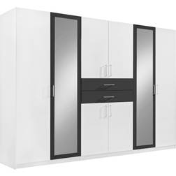 Poco Diver Graphite Kleiderschrank 270x210cm