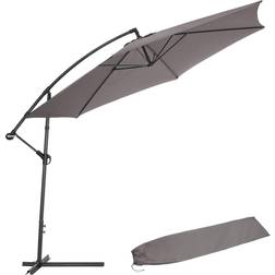 tectake Cantilever Garden Parasol 350cm