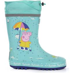 Regatta Kid's Peppa Pig Splash Wellies - Aruba Blue Rain