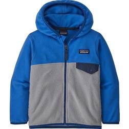 Patagonia Kid's Micro D Snap-T Fleece Jacket - Salty Grey