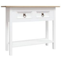 vidaXL Mexican Pine Konsolbord 34.5x93cm