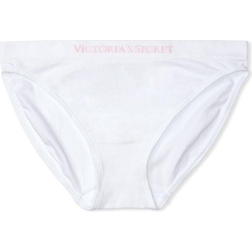 Victoria's Secret Seamless Bikini Panty - White