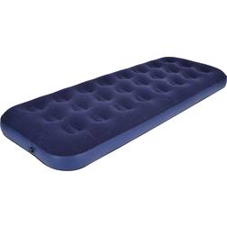 Avenli Colchón Inflable 1 Persona Superficie Flocada Azul 73X191 Cm