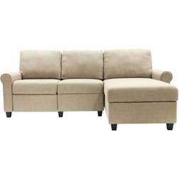 Serta Reclining Sectional Sofa 89" 4 Seater