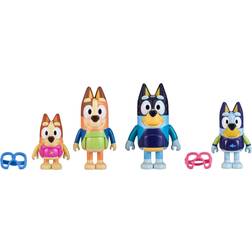 Bluey Figure 4 pack Beach 17547