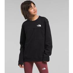 The North Face Kids' TNF Tech Crewneck Sweatshirt TNF Black