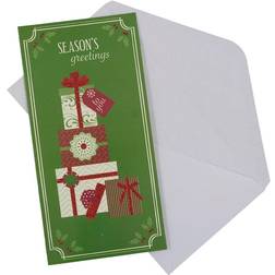 Jam Paper Christmas Money Card Sets 6/Pack Season s Greetings Gifts