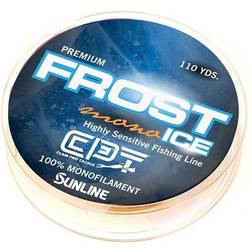 Clam Frost Ice Fishing Line Orange/Clear