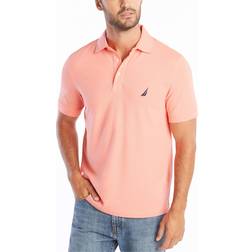 Nautica Man's men's short sleeve solid stretch cotton pique polo shirt