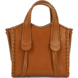 Chloé Small Mony tote bag Brown Size OneSize 100% Calf-skin leather