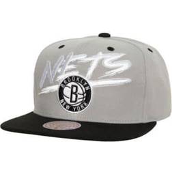 Mitchell & Ness Nets Transcript Snapback, Male, Ropa, sombreros y gorras