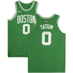 Jayson Tatum Boston Celtics Autographed Green Nike Authentic Jersey