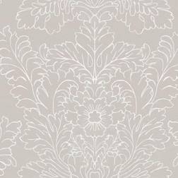 Laura Ashley Silchester Wallpaper, Grey